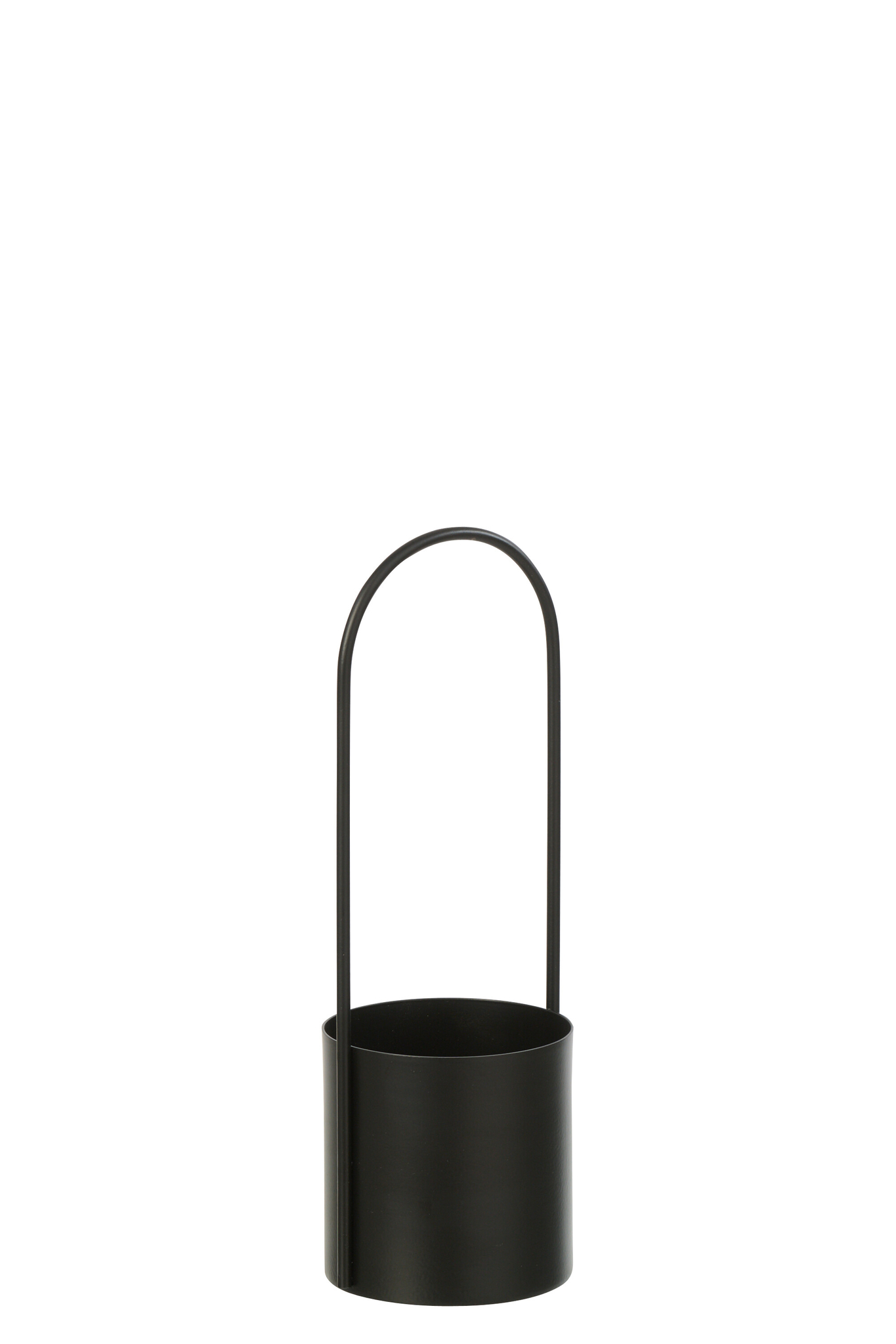 Bloempot Causonte Metaal Zwart H30 cm - Afbeelding 2