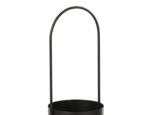 Bloempot Jakond Metaal Zwart H36 cm