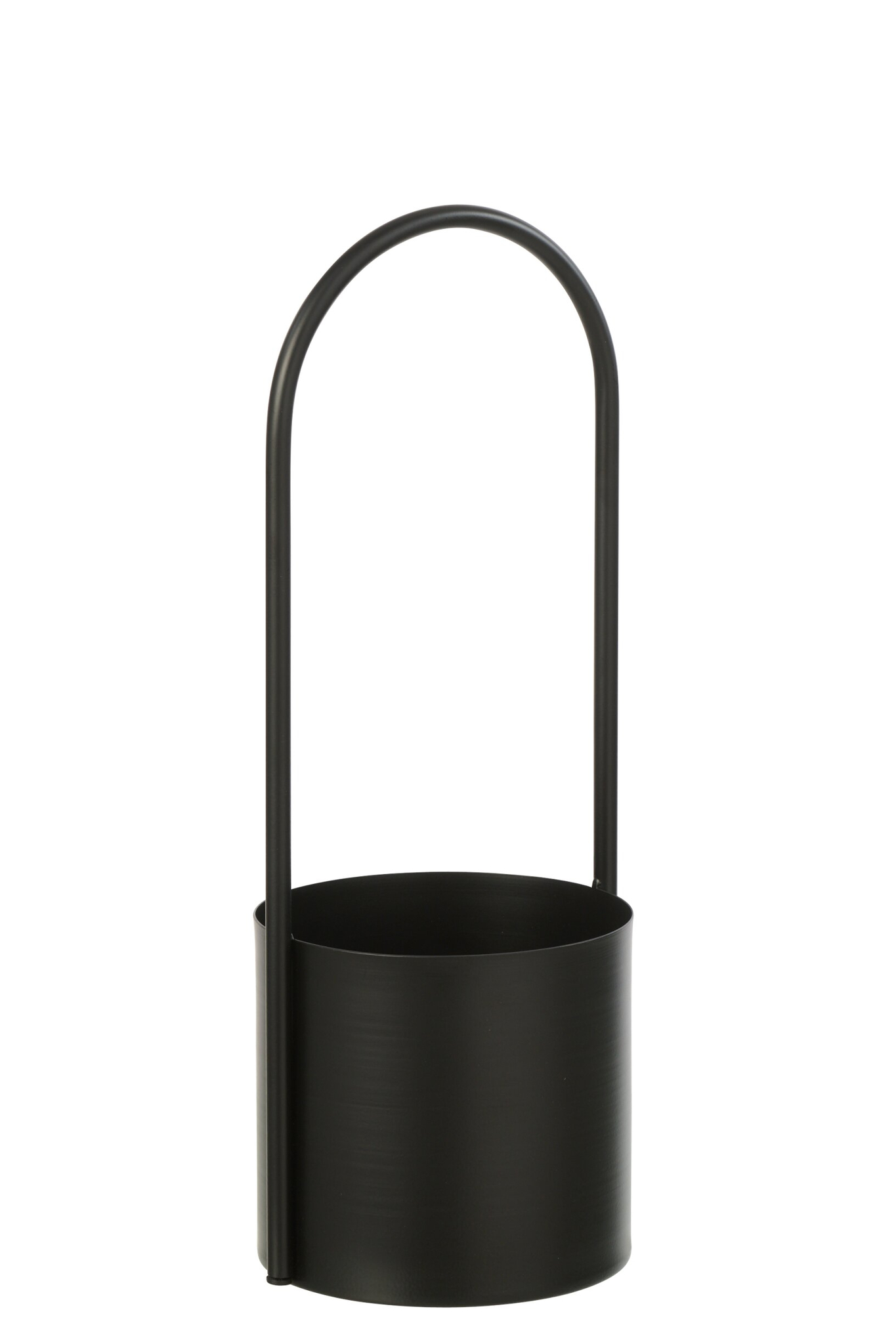 Bloempot Juskek Metaal Zwart H42 cm