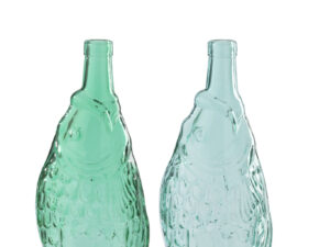 Woonaccessoire Rielvun Glas Groen - Set van 2