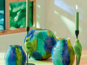 Hurricaneglas Skaanter Glas Blauw