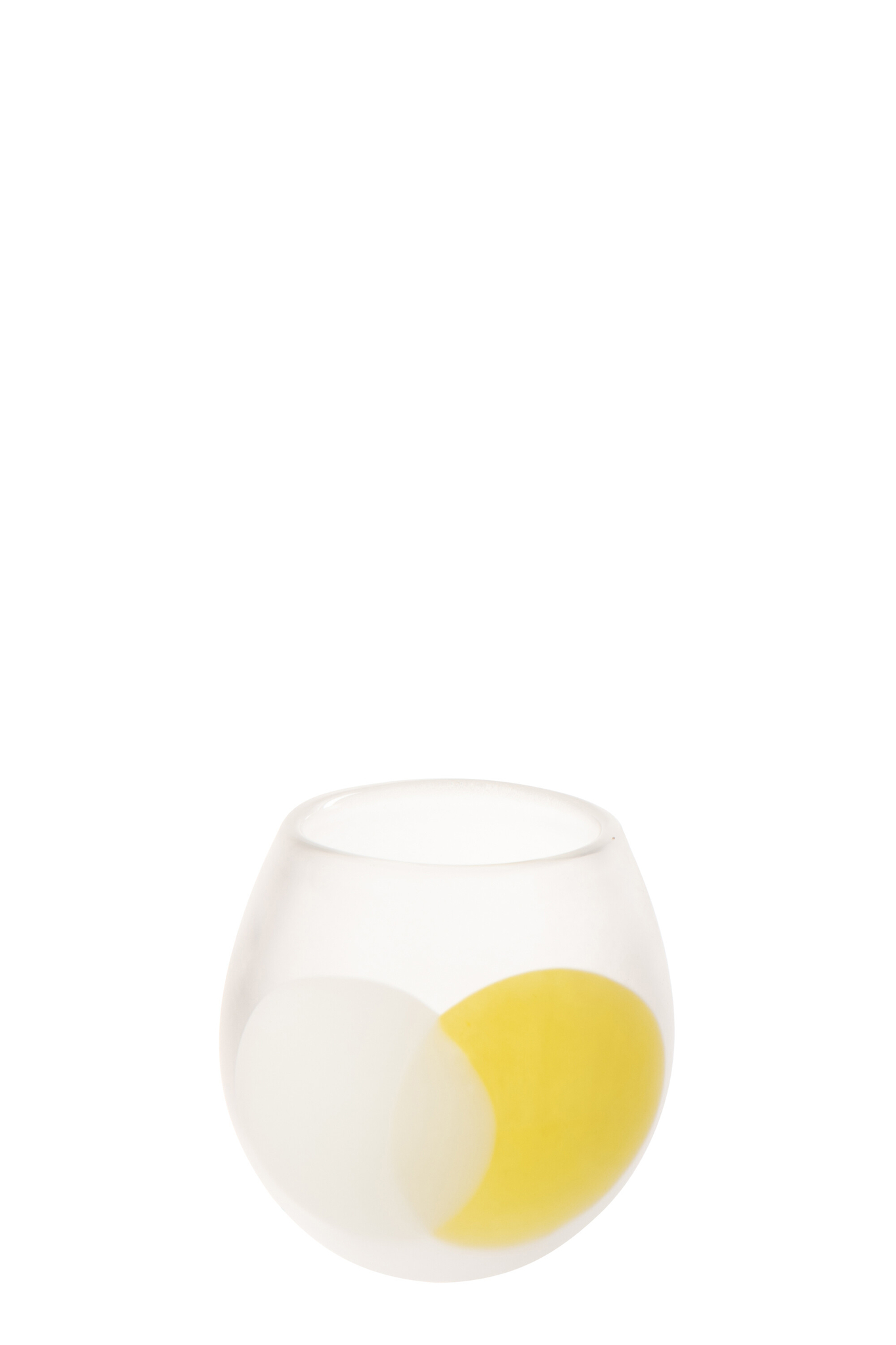 Windlicht Skoomio Glas Wit H14 cm - Afbeelding 2