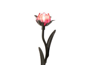 Tafellamp Traasses Roze H26,6 cm