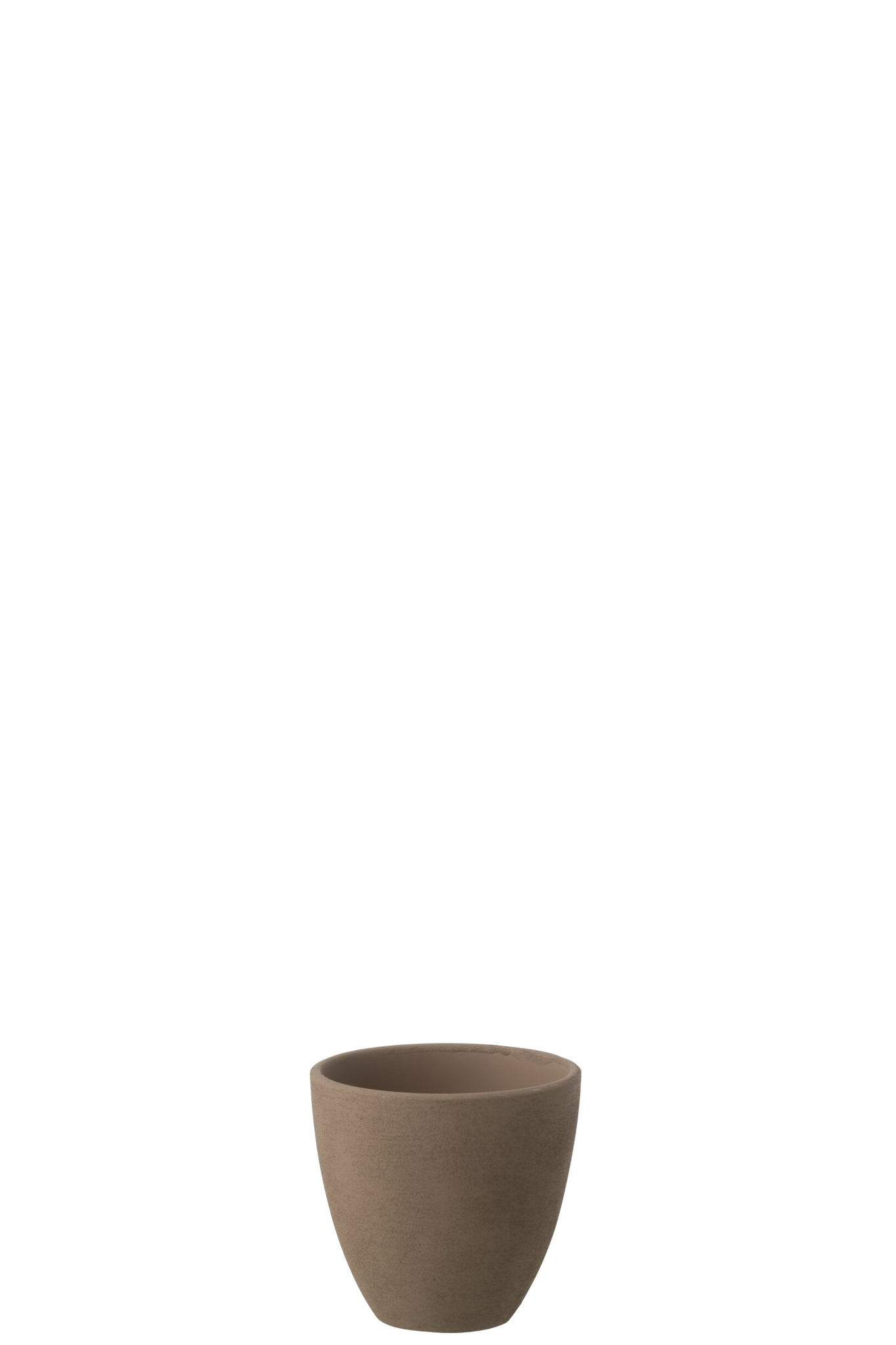 Bloempot Kurmer Keramiek Bruin H13,5 cm