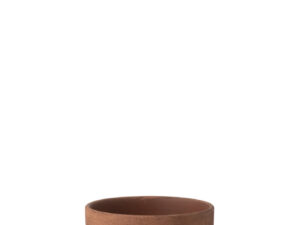 Bloempot Geeris Keramiek Bruin H19 cm