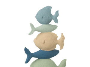 Decoratiefiguur Voosak Polyresin Blauw H32,5 cm