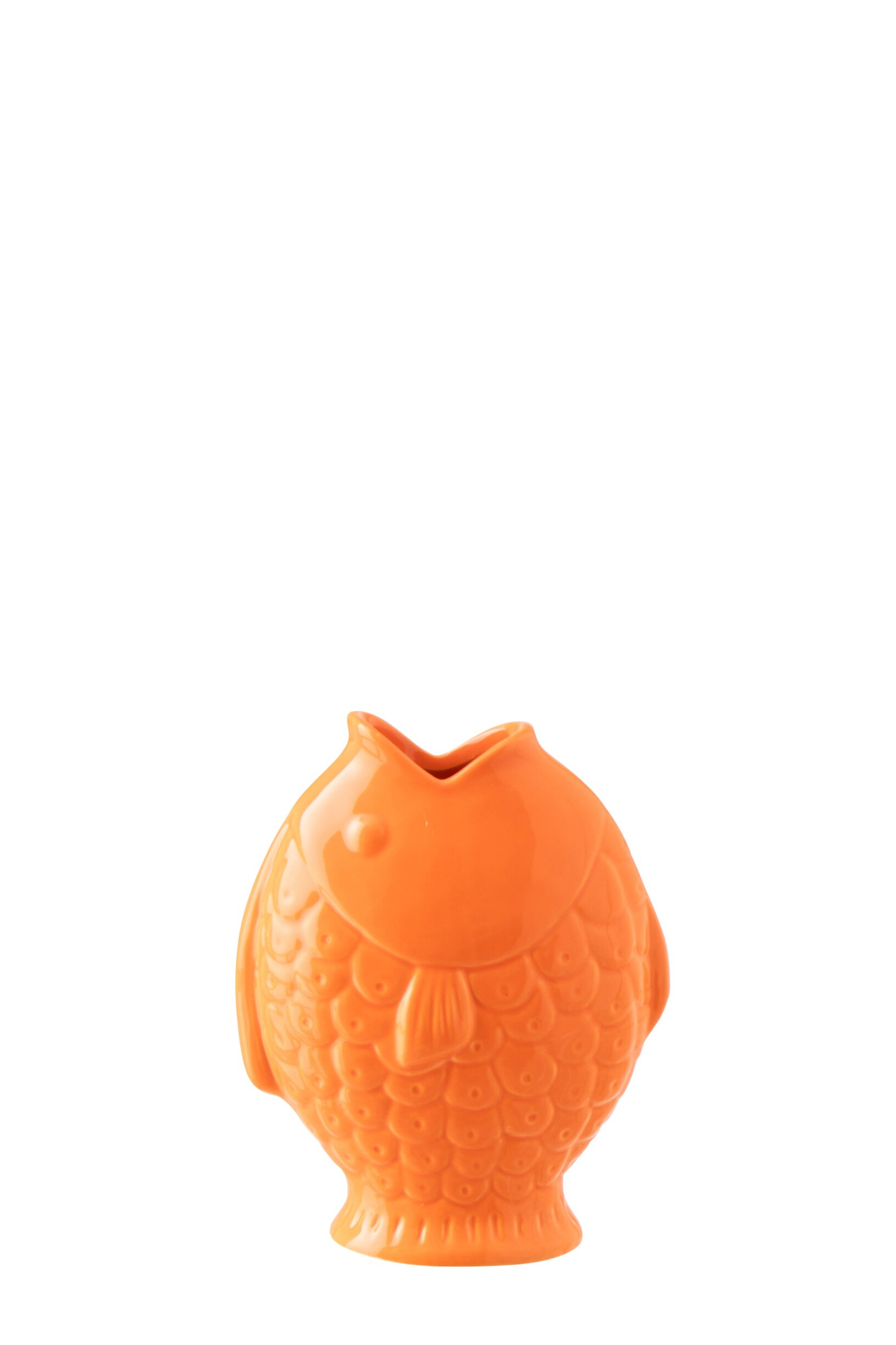 Visvaas Ridesta Steen Oranje H22,8 cm
