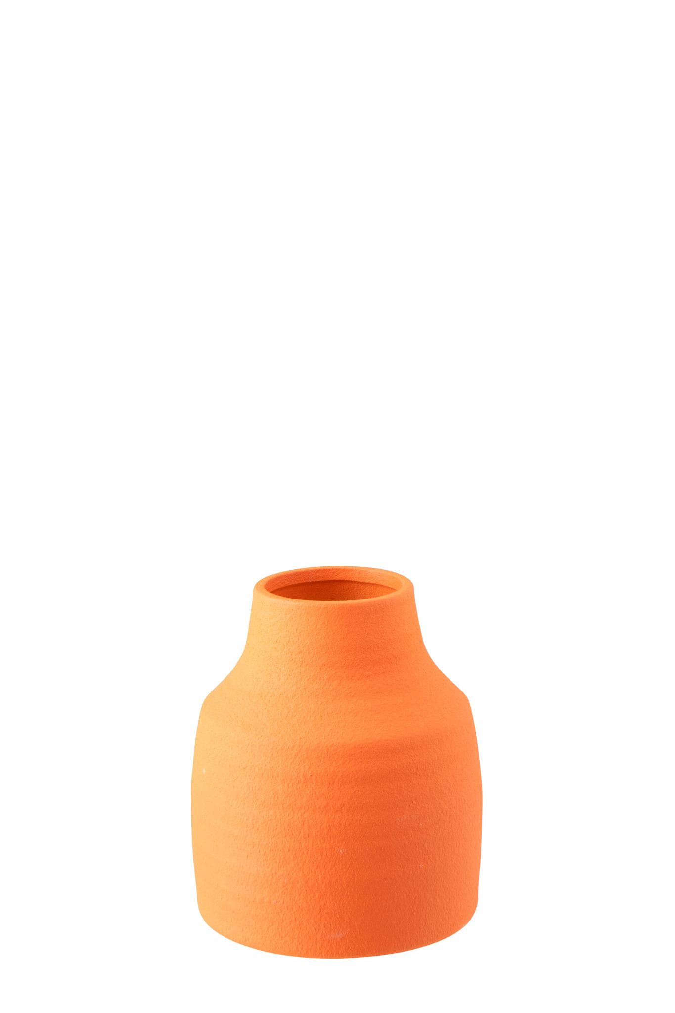 Vaas Stestira Steen Oranje H23 cm - Afbeelding 2