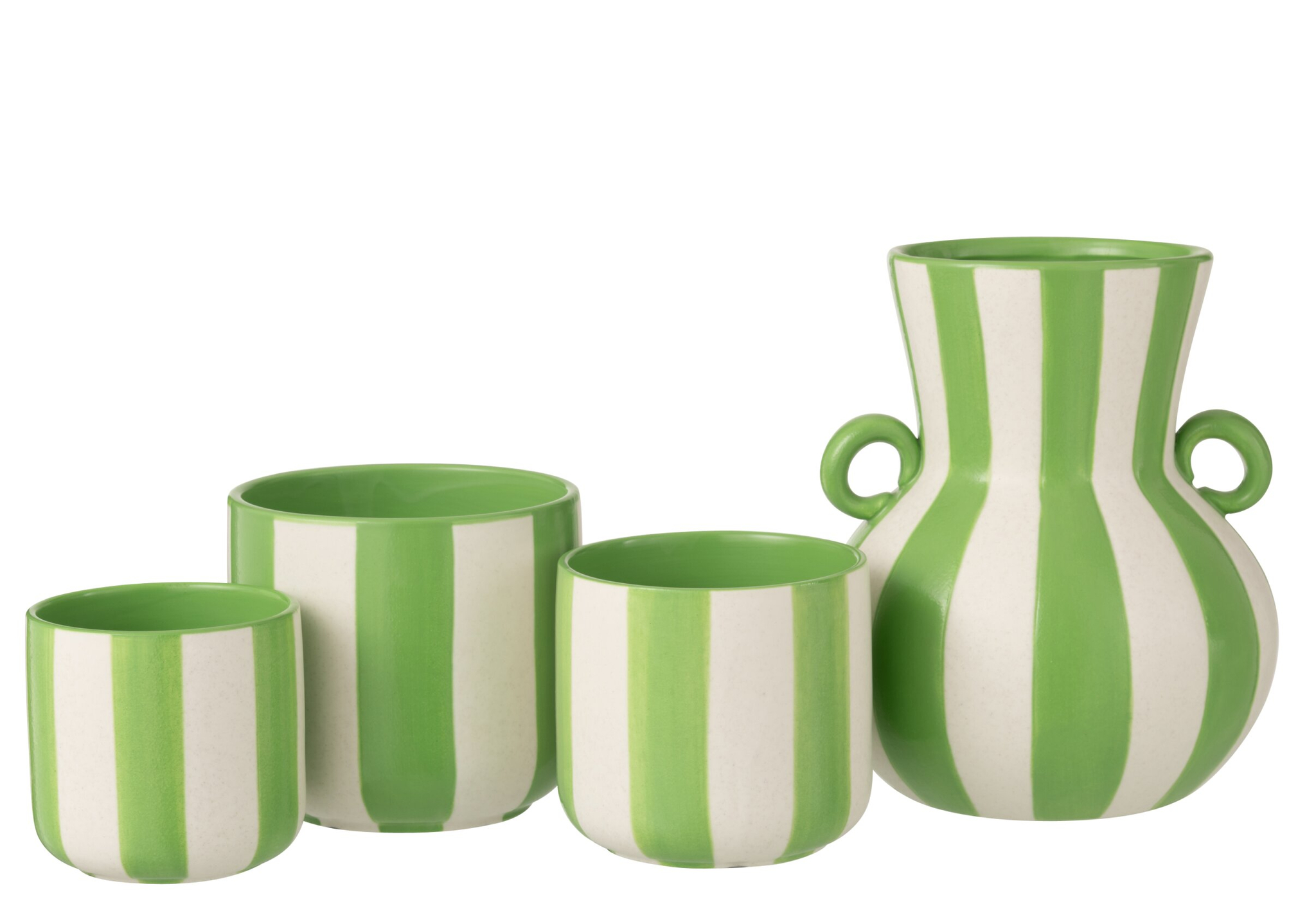 Vaas Klonsand Keramiek Groen H25 cm