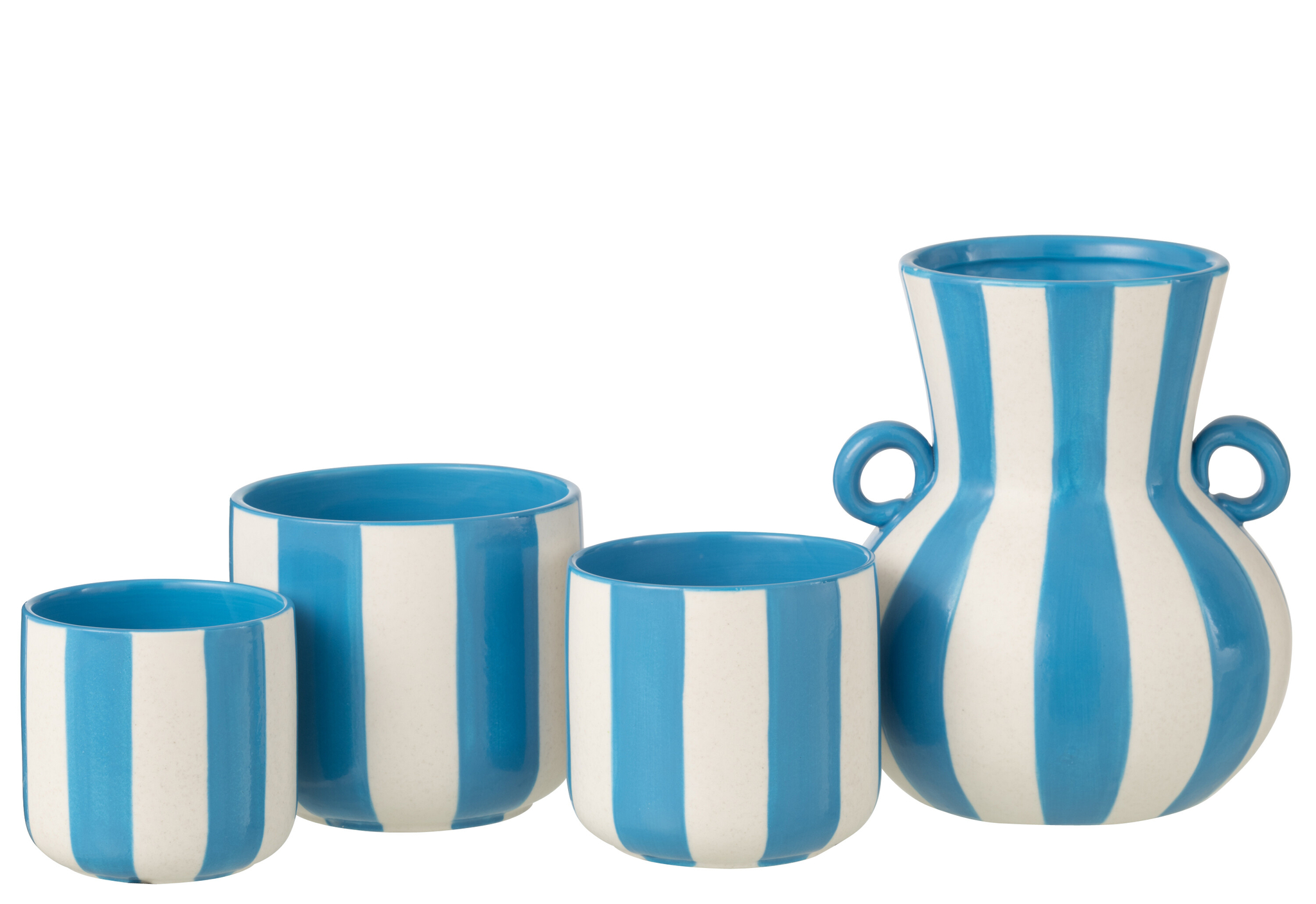 Vaas Berlin Keramiek Blauw H25 cm