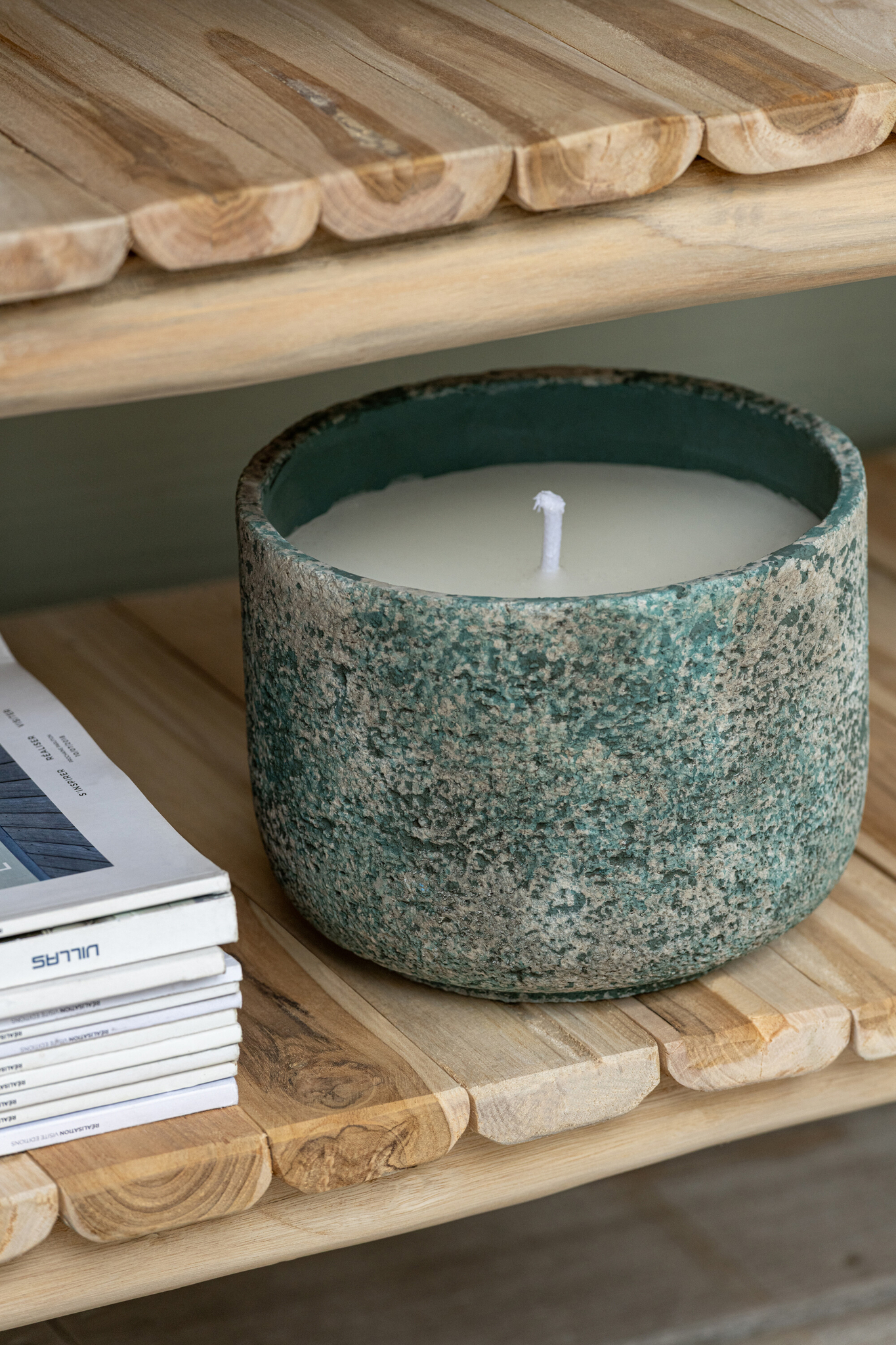 Buitenkaars Kantek Paraffine Blauw - Afbeelding 4