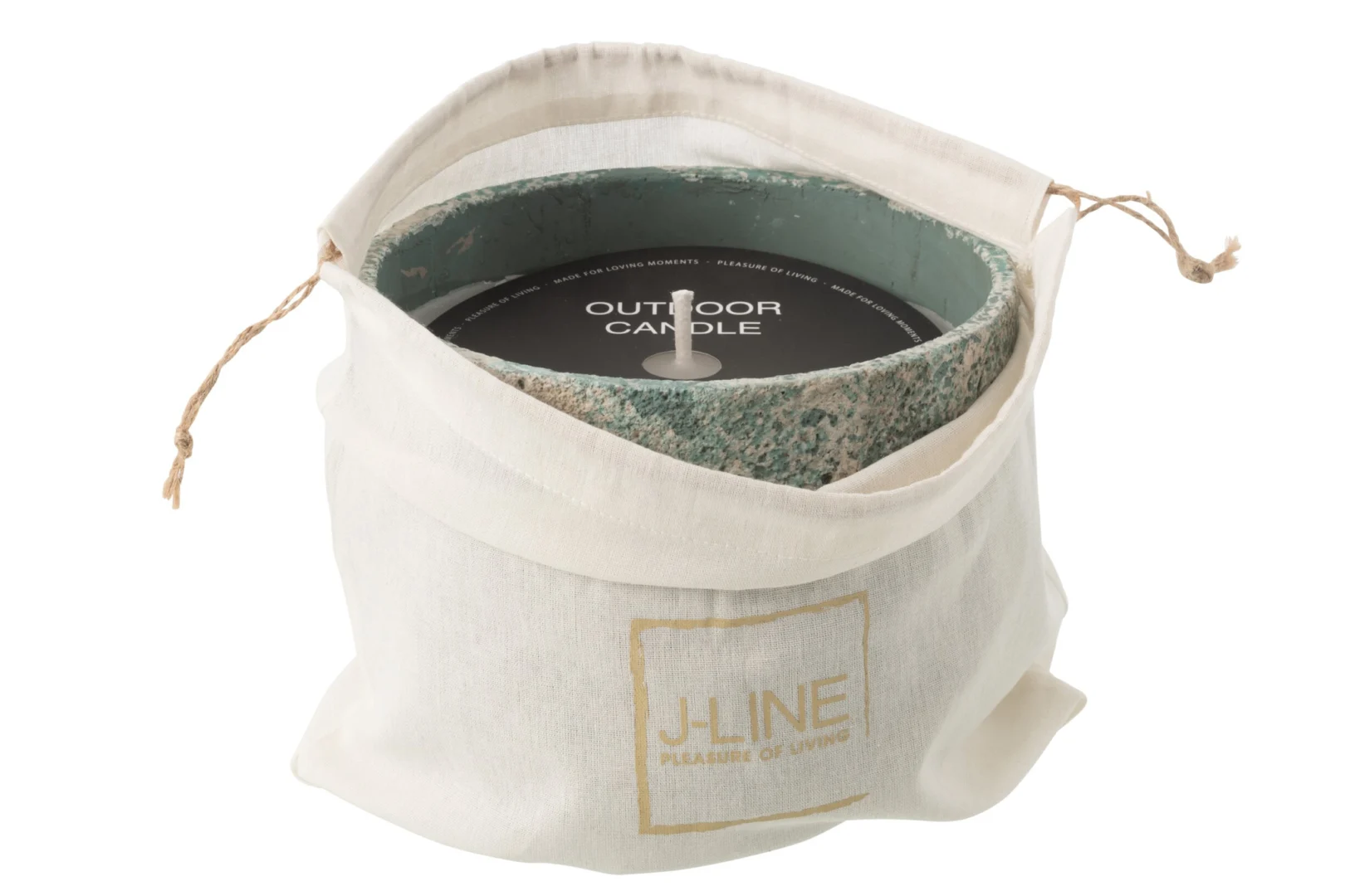 Buitenkaars Saasel Paraffine Blauw - Afbeelding 2