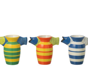 Visvaas Muresta Dolomiet Blauw H20,7 cm