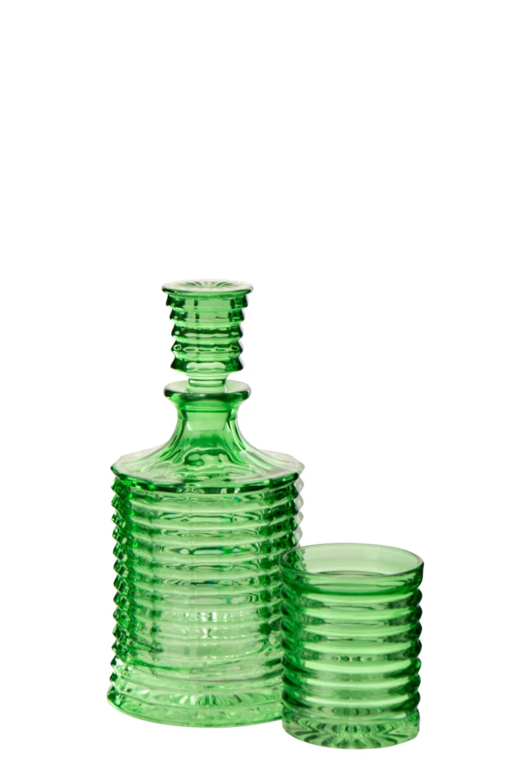 Karaf Bieltura Glas Groen - Afbeelding 2