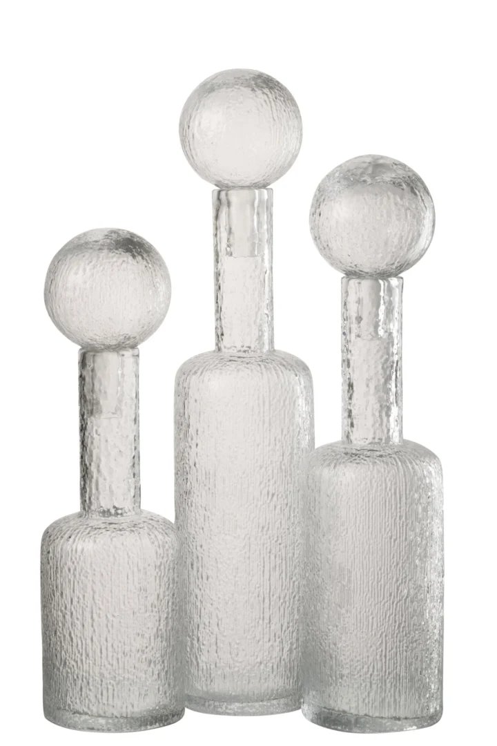 Decoratie Geirmello Glas Transparant - Afbeelding 2