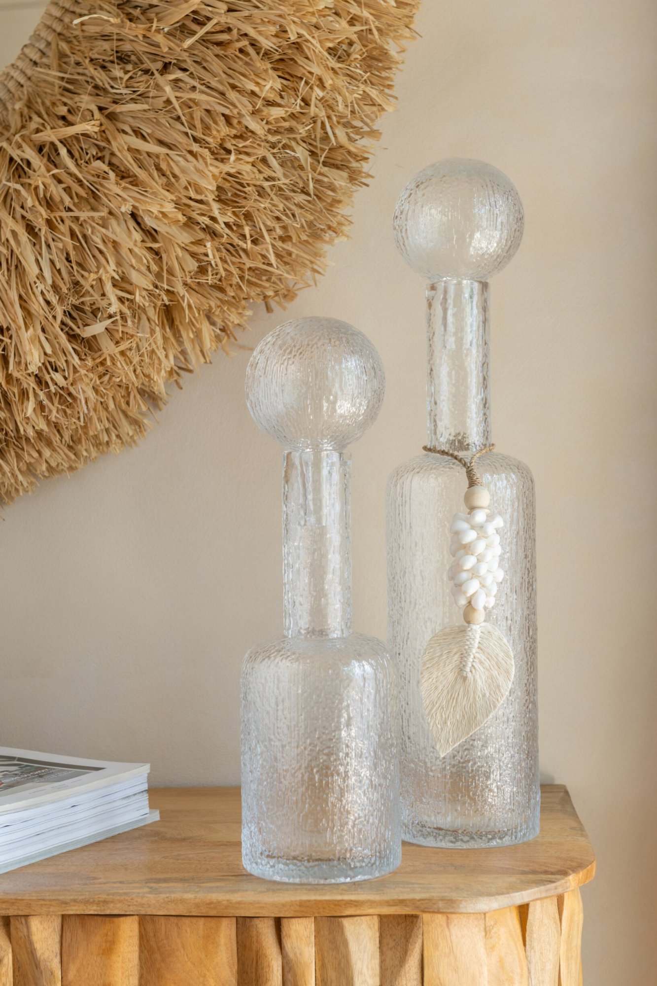 Decoratie Geirmello Glas Transparant - Afbeelding 3