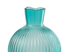 Vaas Zuser Glas Blauw H29,5 cm