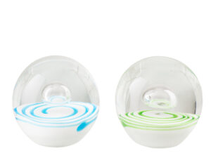 Presse-papier Triellond Glas Groen - Set van 2