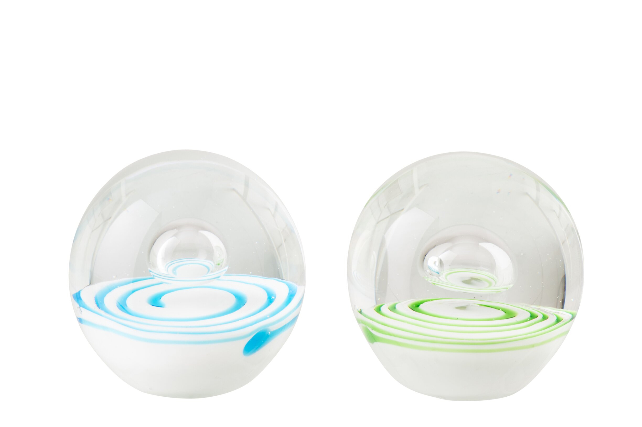 Presse-papier Triellond Glas Groen - Set van 2
