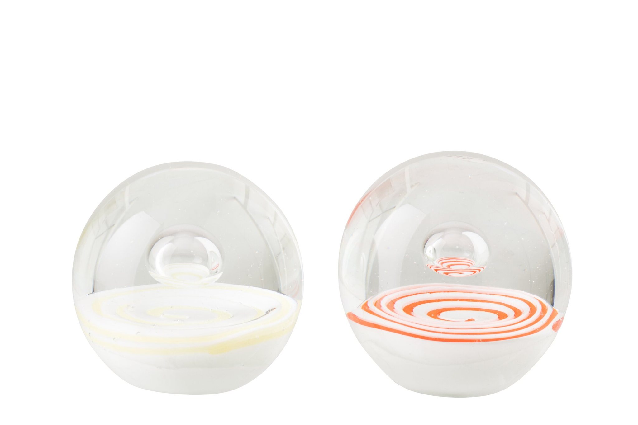 Presse-papier Grienand Glas Oranje - Set van 2
