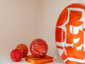 Presse-papier Traalella Glas Oranje