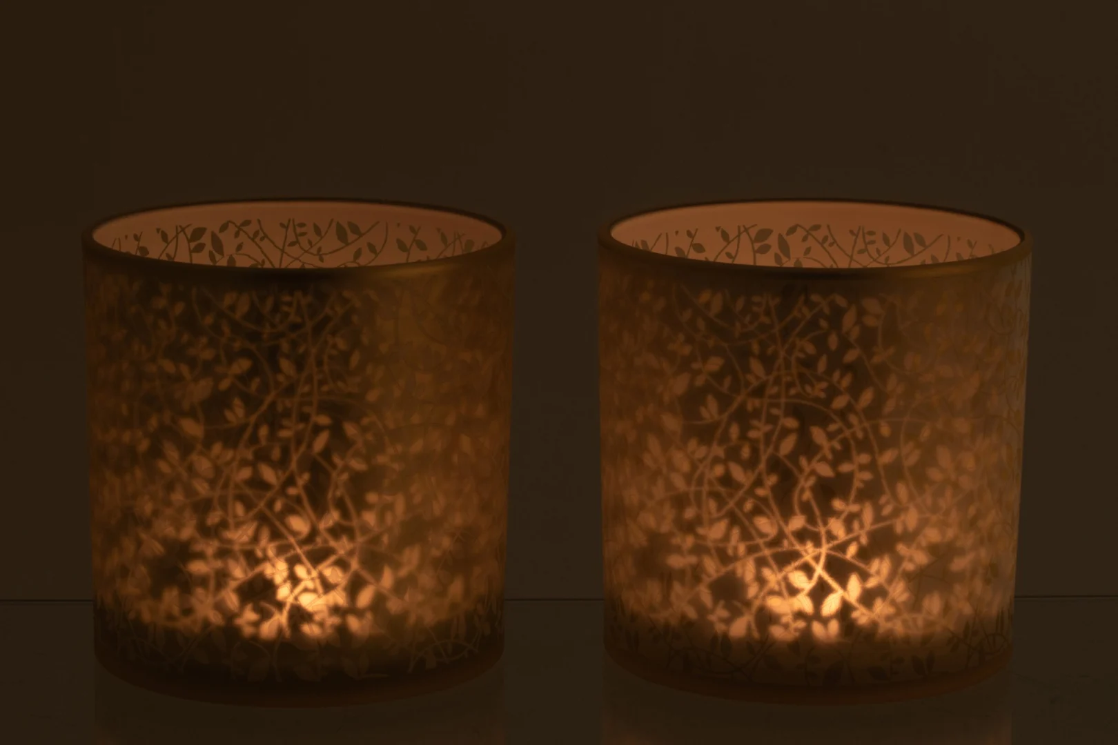 Woonaccessoire Zooltang Glas Goud - Set van 2 - Afbeelding 2