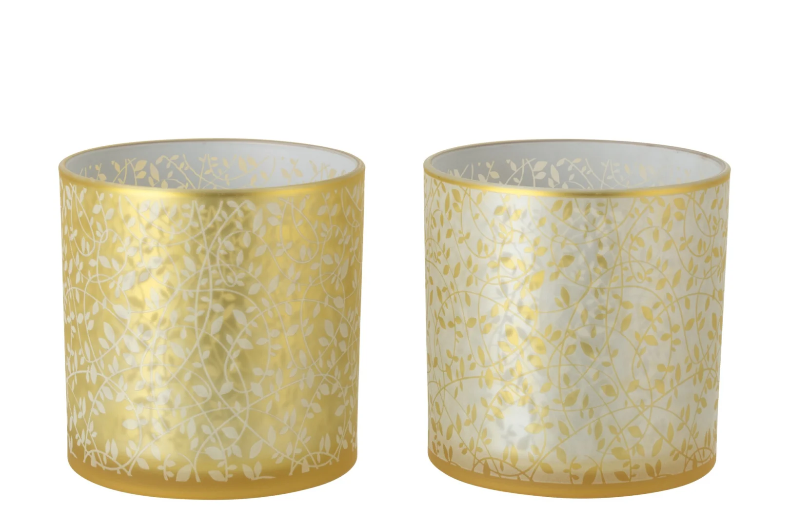 Woonaccessoire Zooltang Glas Goud - Set van 2 - Afbeelding 4