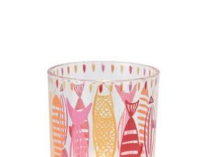 Waxinelichthouder Bundesta Glas Roze