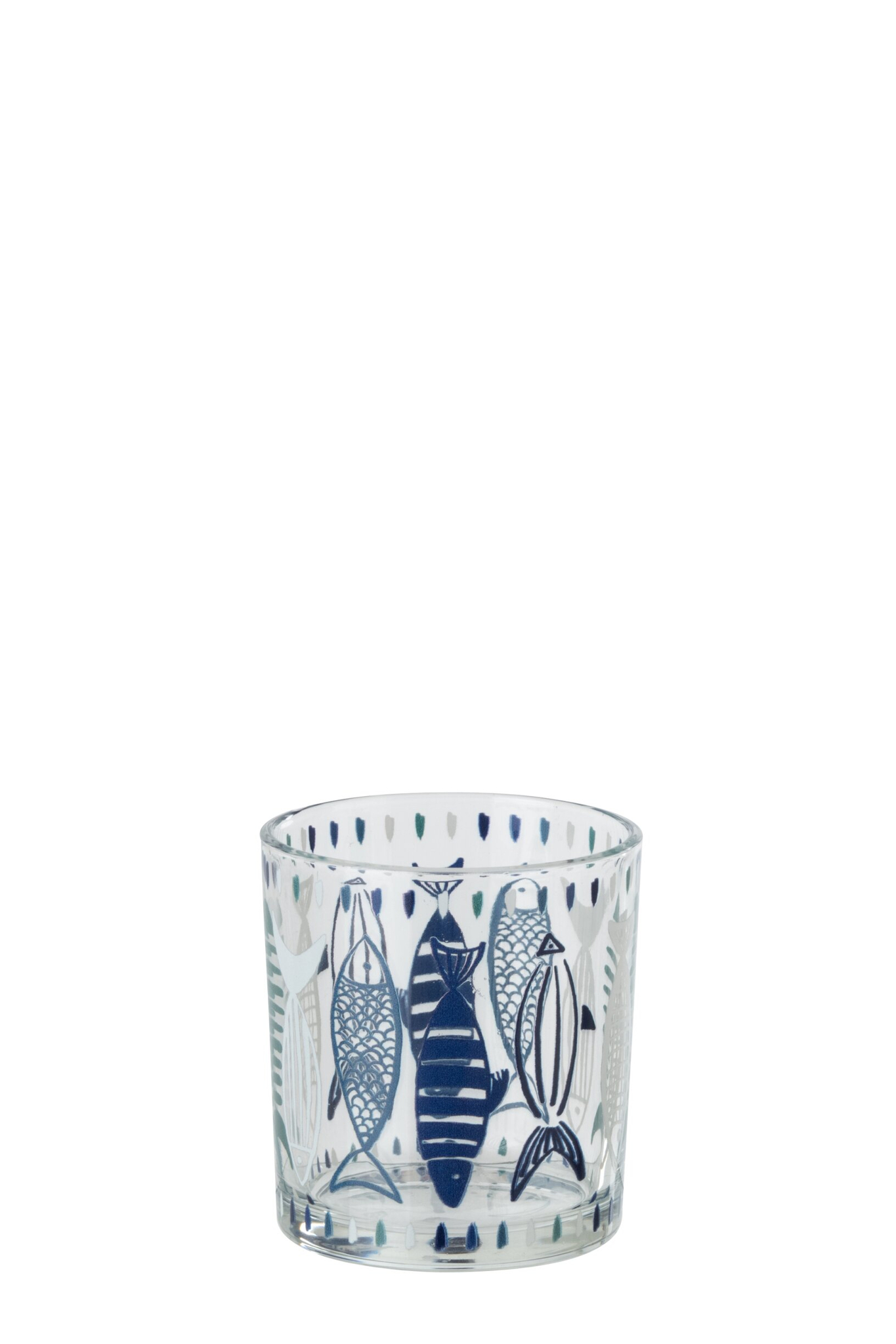 Waxinelichthouder Koorresta Glas Wit - Afbeelding 3