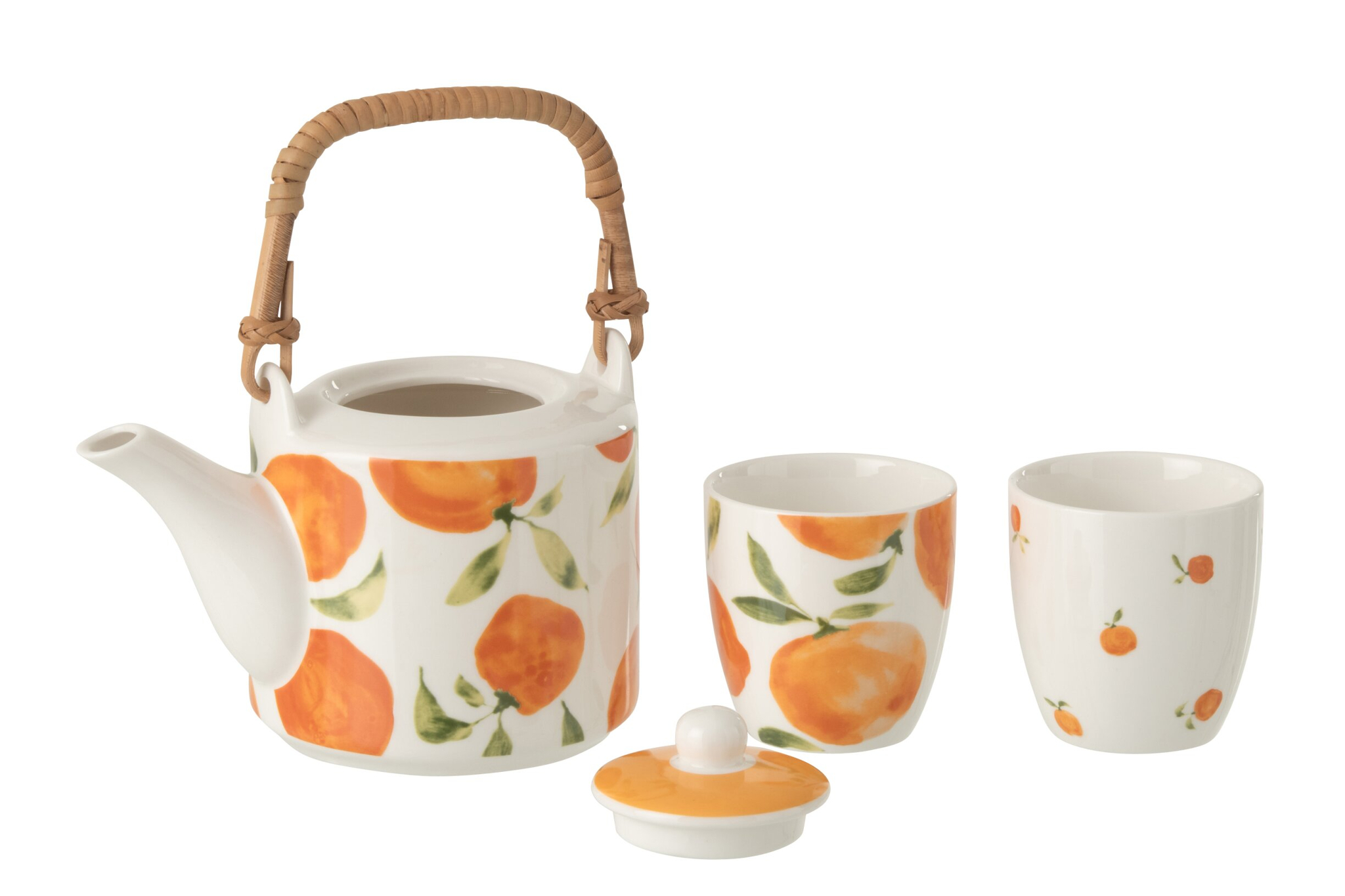 Theepot Bidaro Keramiek Wit