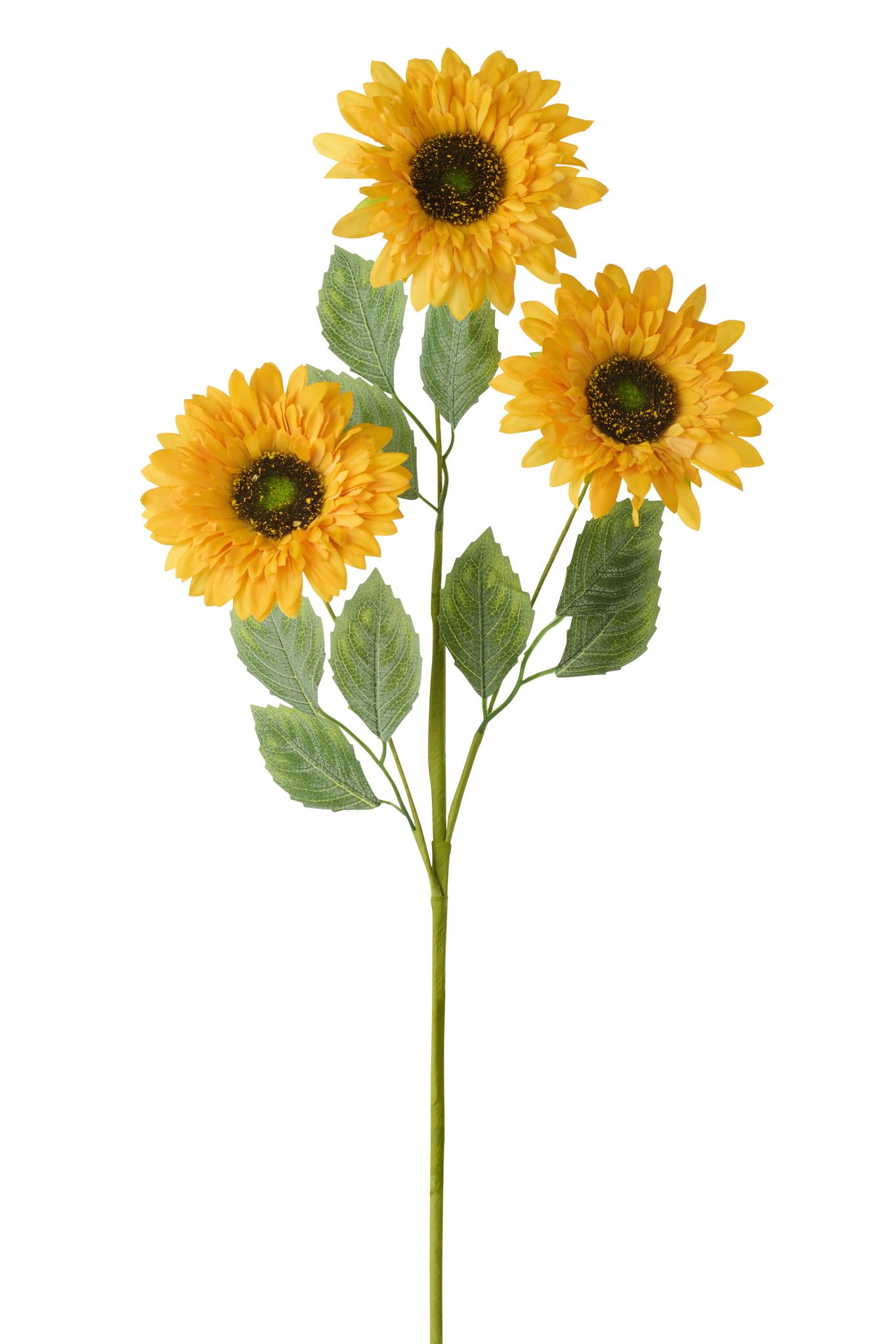 Kunstbloem Piemura Geel - Afbeelding 2