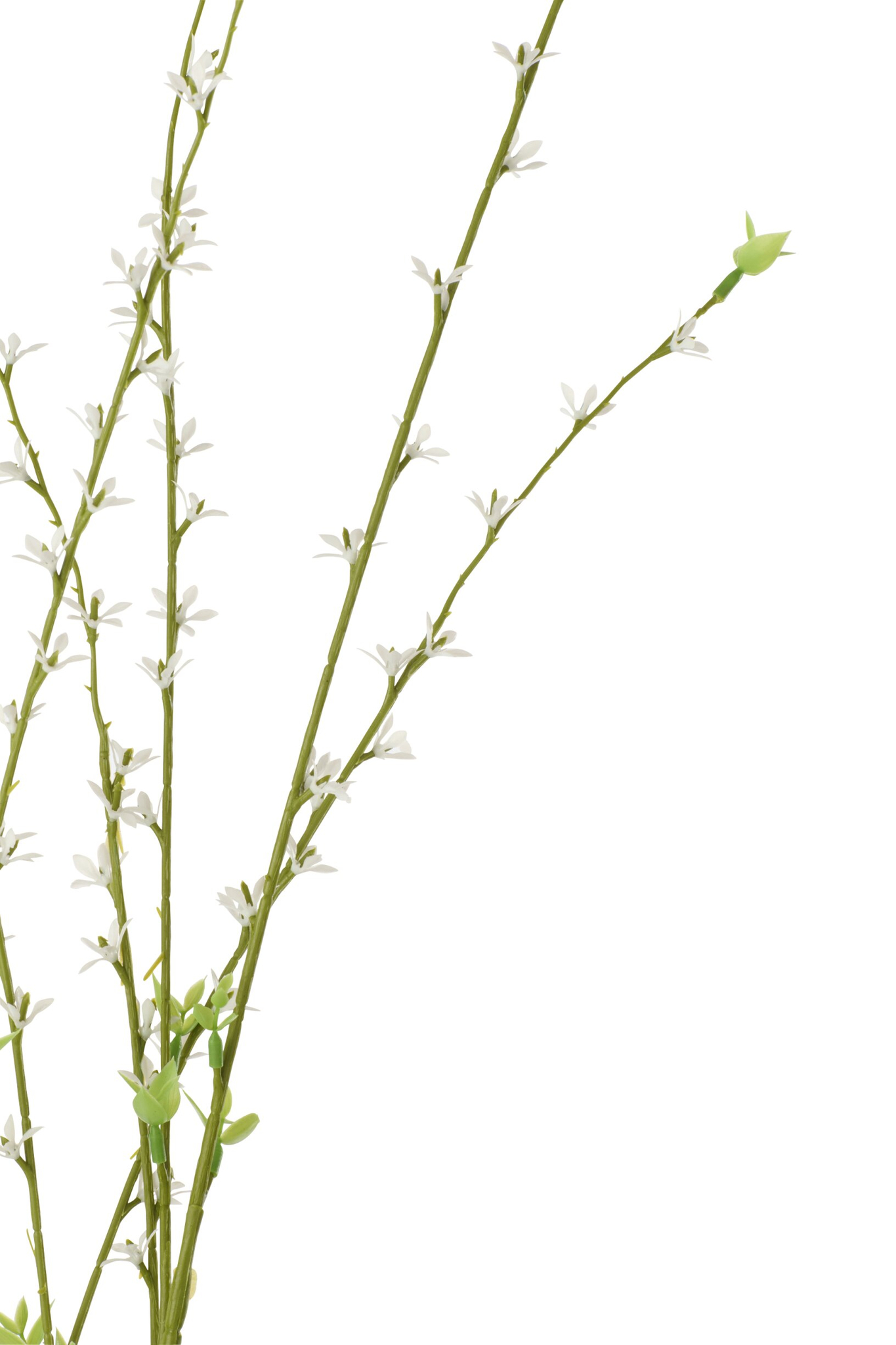 Kunstbloem Gobea Pvc Wit