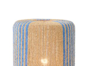 Tafellamp Skeenane Blauw H39 cm
