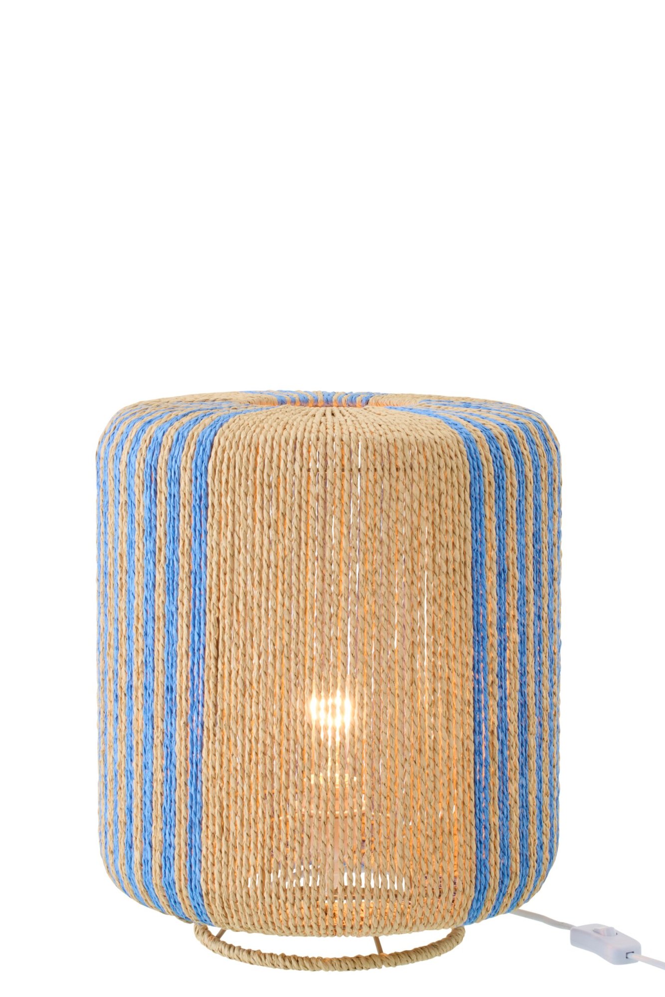 Tafellamp Skeenane Blauw H39 cm