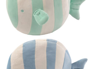 Decoratiefiguur Sabil Polyester Blauw H21 cm - Set van 2