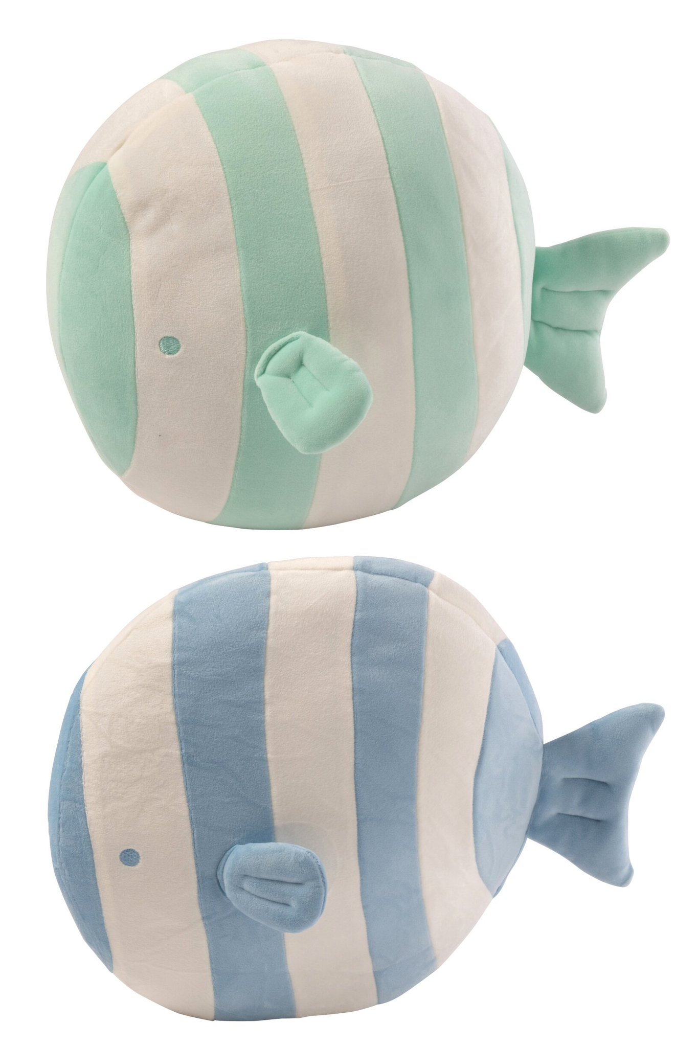 Decoratiefiguur Sabil Polyester Blauw H21 cm - Set van 2