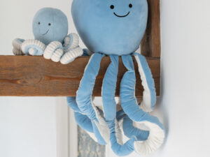 Woonaccessoire Ceeldia Polyester Blauw - Set van 2