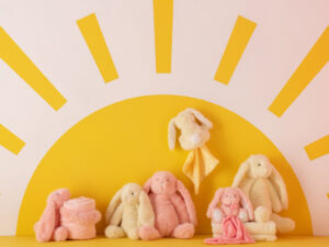 Decoratiefiguur Gotira Polyester Roze H15 cm - Set van 2