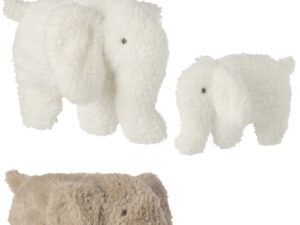 Decoratiefiguur Rammesta Polyester Wit H19 cm - Set van 2