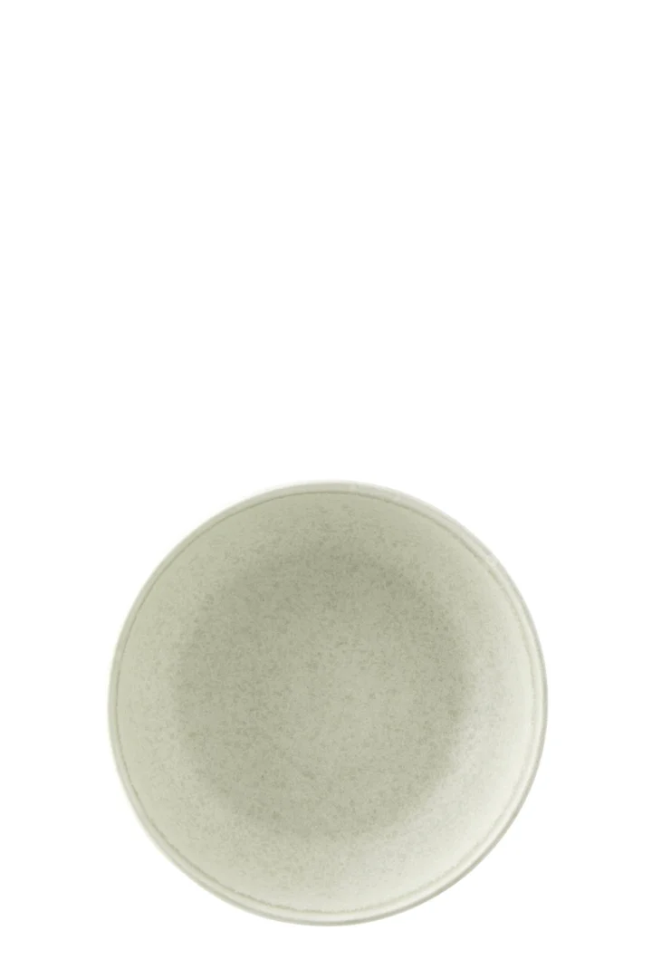 Kom Fiendum steengoed schaaltje in lichtgroen, rond en compact voor op tafel of dressoir