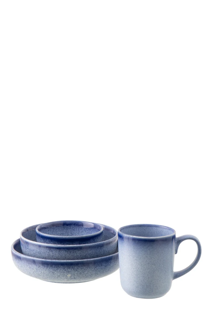 Kom Greellane Steen Blauw - Afbeelding 3