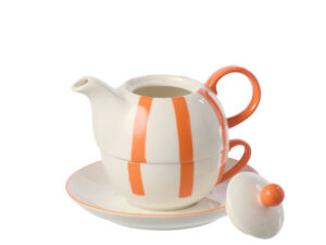 Theepot Skirrano Porselein Oranje