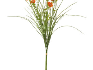 Kunstbloem Skooras Kunststof Oranje
