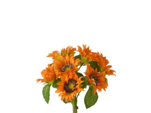 Kunstbloem Prenti Polyester Oranje