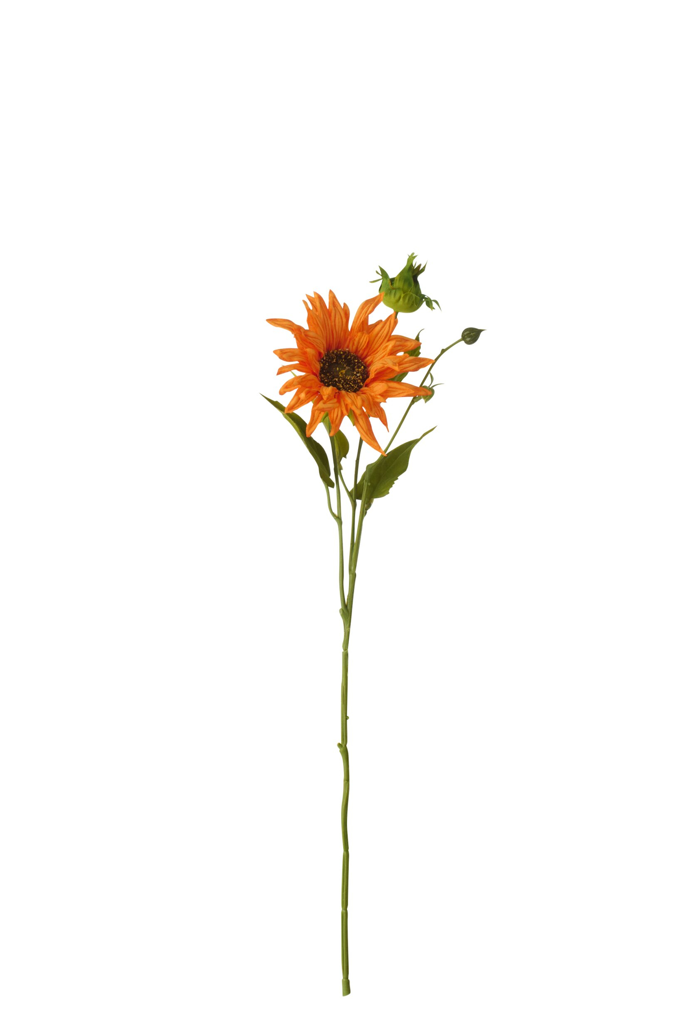 Kunstbloem Praurrak Polyester Oranje