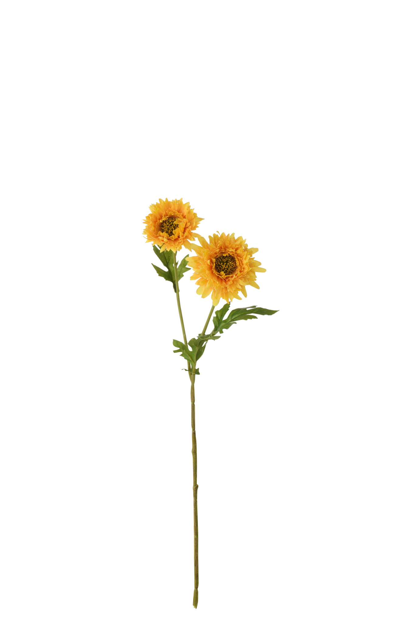 Kunstbloem Venik Polyester Geel - Set van 2