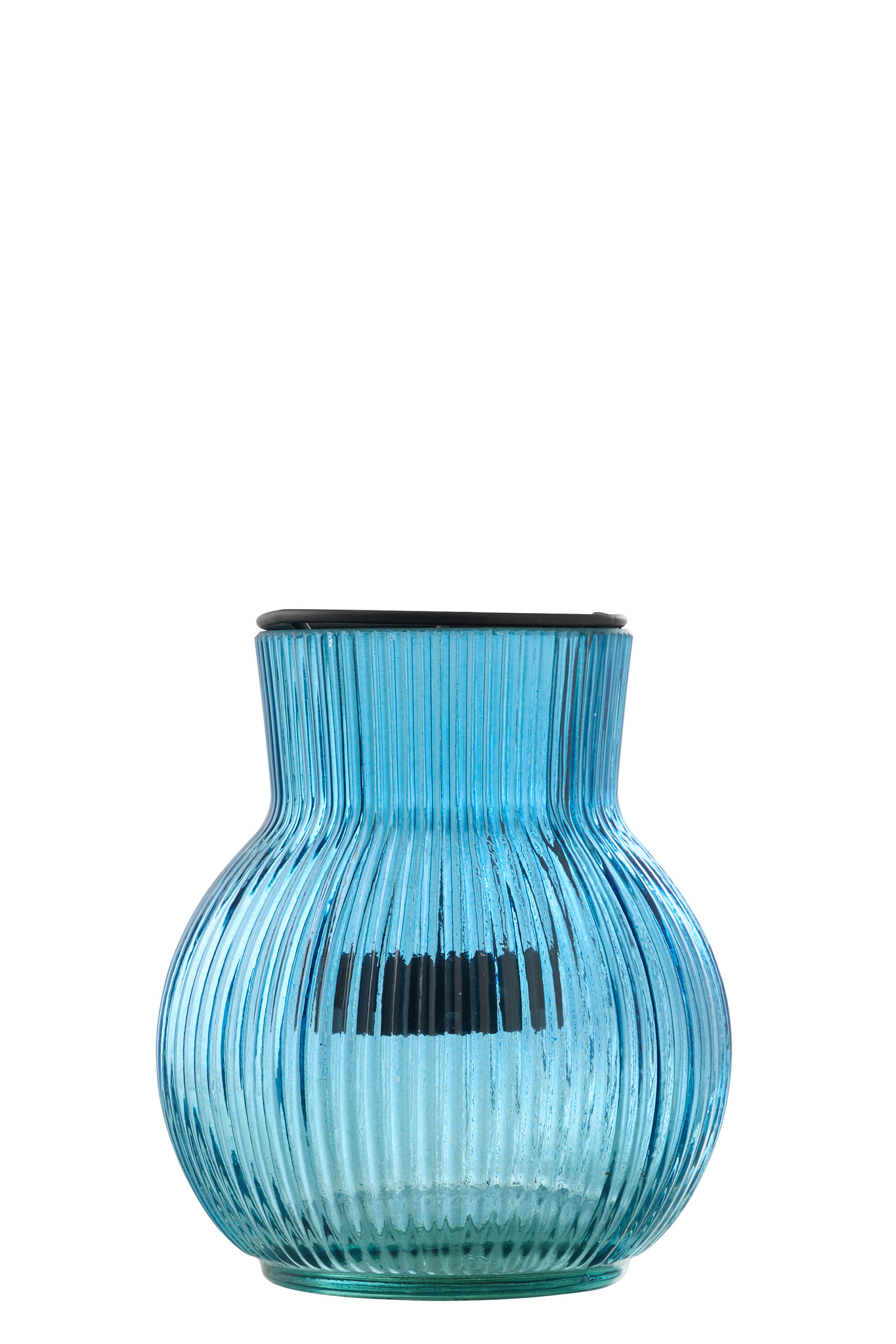 Waxinelichthouder Dubrovnik Glas Blauw - Afbeelding 3