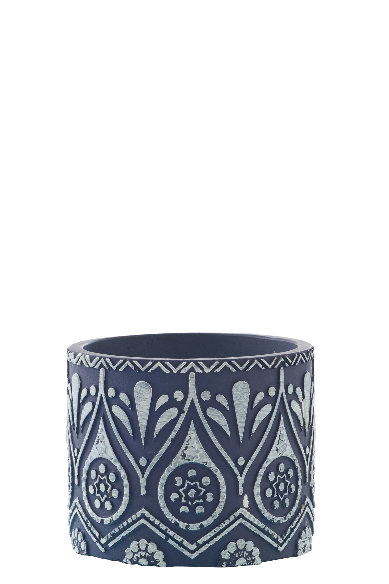 Kaars Stienum Terracotta Blauw - Afbeelding 2