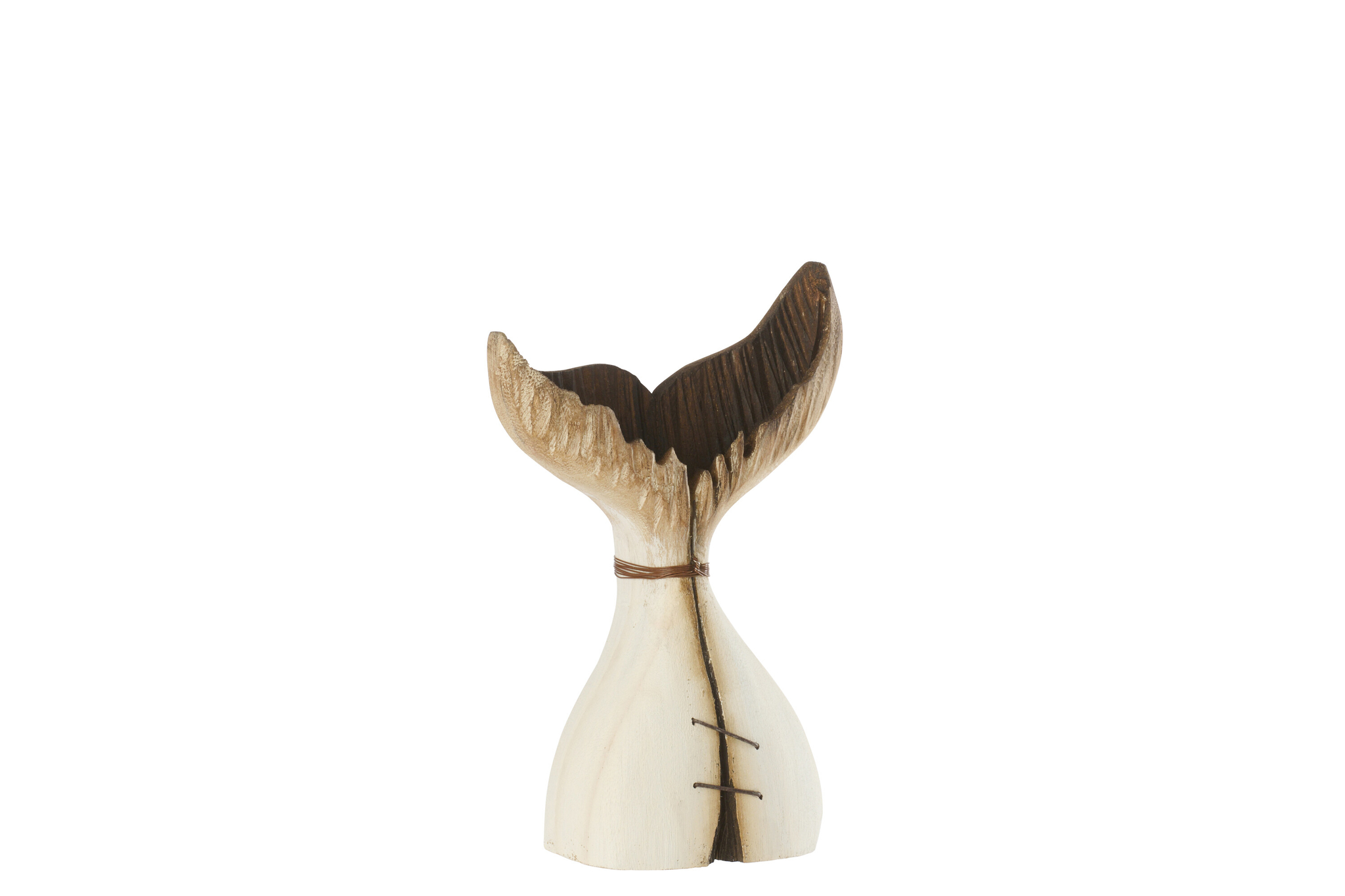 Decoratiefiguur Haassu Hout Naturel H25,5 cm - Afbeelding 2
