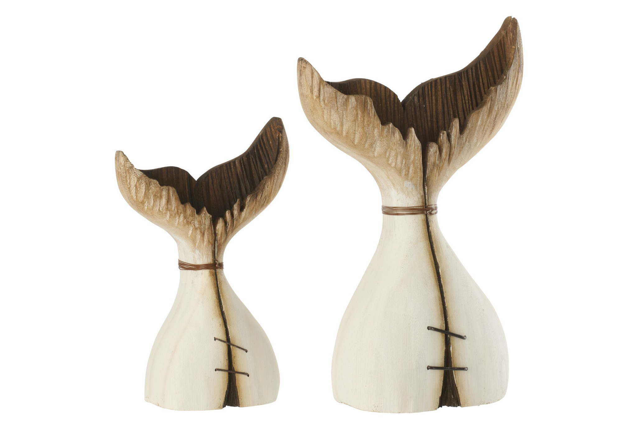 Decoratiefiguur Haurnero Hout Naturel H35 cm